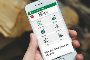 Jobcenter ME-aktiv Mobile Ansicht